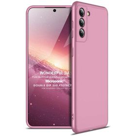 Microsonic Samsung Galaxy S21 Plus Double Dip 360 Protective Rose Gold Cep Telefonu Kılıfı
