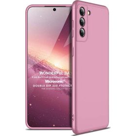 Microsonic Samsung Galaxy S21 Plus Double Dip 360 Protective Rose Gold Cep Telefonu Kılıfı