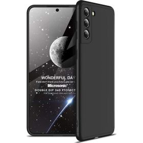Microsonic Samsung Galaxy S21 Plus Double Dip 360 Protective Siyah Kılıf