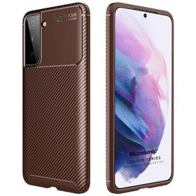 Microsonic Samsung Galaxy S21 Plus Legion Series Kahverengi Cep Telefonu Kılıfı