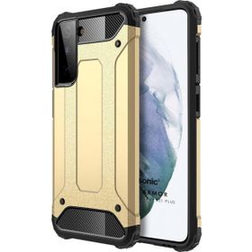 Microsonic Samsung Galaxy S21 Plus Rugged Armor Gold Cep Telefonu Kılıfı