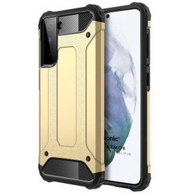 Microsonic Samsung Galaxy S21 Plus Rugged Armor Gold Cep Telefonu Kılıfı