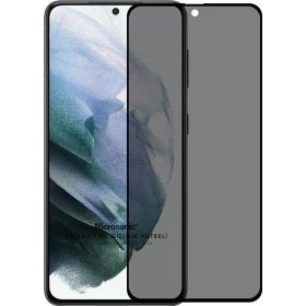 Microsonic Samsung Galaxy S21 Privacy 5D Gizlilik Filtreli Siyah Cam Ekran Koruyucu