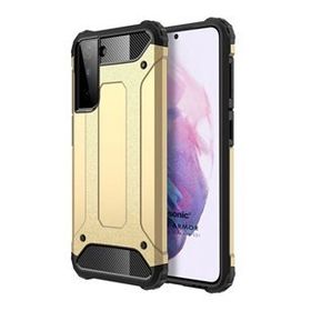 Microsonic Samsung Galaxy S21 Rugged Armor Gold Cep Telefonu Kılıfı