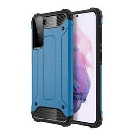 Microsonic Samsung Galaxy S21 Rugged Armor Mavi Cep Telefonu Kılıfı