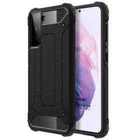 Microsonic Samsung Galaxy S21 Rugged Armor Siyah Kılıf