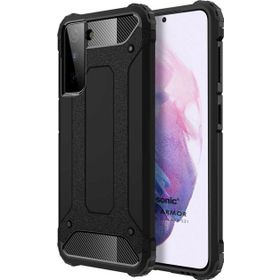 Microsonic Samsung Galaxy S21 Rugged Armor Siyah Kılıf