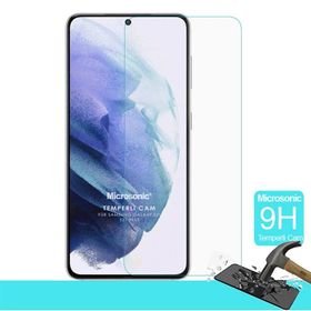 Microsonic Samsung Galaxy S21 Tempered Glass Cam Ekran Koruyucu