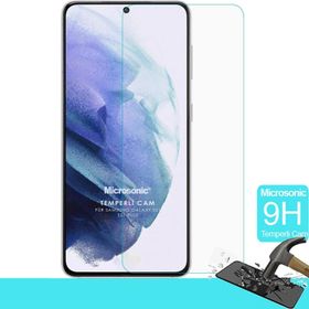 Microsonic Samsung Galaxy S21 Tempered Glass Cam Ekran Koruyucu