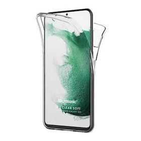 Microsonic Samsung Galaxy S22 6 Tarafı Tam Full Koruma 360 Clear Soft Kılıf