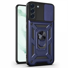 Microsonic Samsung Galaxy S22 Impact Resistant Lacivert Cep Telefonu Kılıfı