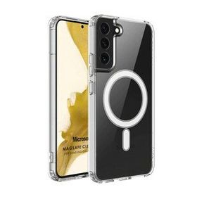 Microsonic Samsung Galaxy S22 Mag Safe Clear Soft Şeffaf Kılıf