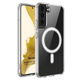 Microsonic Samsung Galaxy S22 Mag Safe Clear Soft Şeffaf Kılıf