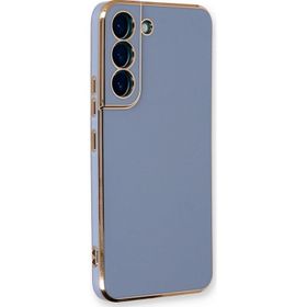 Microsonic Samsung Galaxy S22 Olive Plated Lavanta Grisi Kılıf