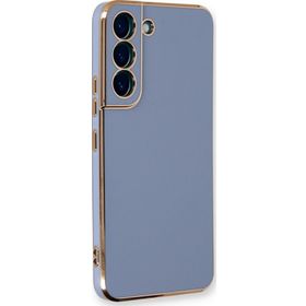Microsonic Samsung Galaxy S22 Olive Plated Lavanta Grisi Kılıf