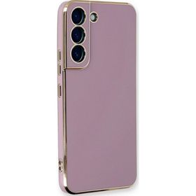 Microsonic Samsung Galaxy S22 Olive Plated Lila Kılıf