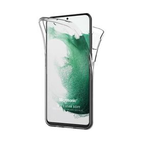 Microsonic Samsung Galaxy S22 Plus 6 Tarafı Tam Full Koruma 360 Clear Soft Kılıf