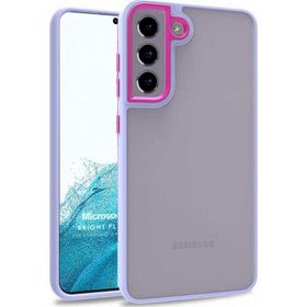 Microsonic Samsung Galaxy S22 Plus Bright Planet Lila Cep Telefonu Kılıfı