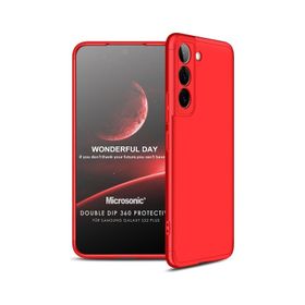 Microsonic Samsung Galaxy S22 Plus Double Dip 360 Protective Kılıf