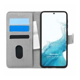 Microsonic Samsung Galaxy S22 Plus Fabric Book Wallet Kılıf