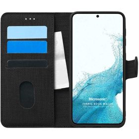 Microsonic Samsung Galaxy S22 Plus Fabric Book Wallet Kılıf