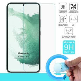 Microsonic Samsung Galaxy S22 Plus Nano Glass Cam Cep Telefonu Ekran Koruyucusu