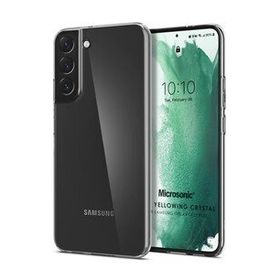 Microsonic Samsung Galaxy S22 Plus Non Yellowing Crystal Clear Sararma Önleyici Kristal Şeffaf Kılıf