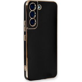 Microsonic Samsung Galaxy S22 Plus Olive Plated Siyah Kılıf