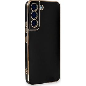 Microsonic Samsung Galaxy S22 Plus Olive Plated Siyah Kılıf