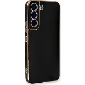 Microsonic Samsung Galaxy S22 Plus Olive Plated Siyah Kılıf