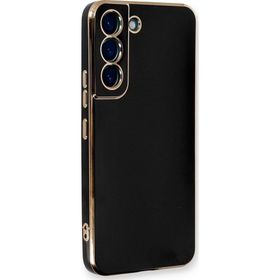 Microsonic Samsung Galaxy S22 Plus Olive Plated Siyah Kılıf