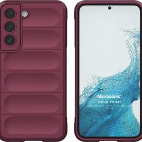 Microsonic Samsung Galaxy S22 Plus Oslo Prime Bordo Cep Telefonu Kılıfı
