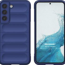 Microsonic Samsung Galaxy S22 Plus Oslo Prime Lacivert Cep Telefonu Kılıfı