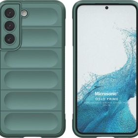 Microsonic Samsung Galaxy S22 Plus Oslo Prime Yeşil Cep Telefonu Kılıfı