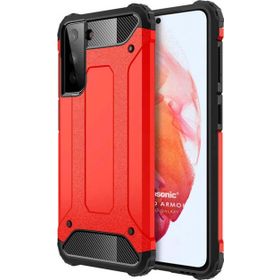 Microsonic Samsung Galaxy S22 Plus Rugged Armor Kırmızı Cep Telefonu Kılıfı