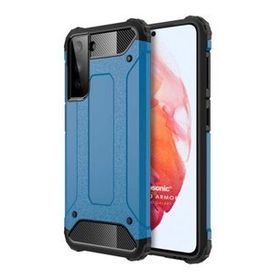 Microsonic Samsung Galaxy S22 Plus Rugged Armor Mavi Cep Telefonu Kılıfı