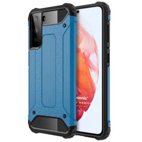 Microsonic Samsung Galaxy S22 Plus Rugged Armor Mavi Cep Telefonu Kılıfı