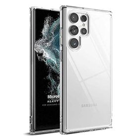 Microsonic Samsung Galaxy S22 Ultra Heavy Drop Seffaf Kılıf