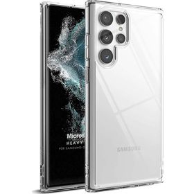Microsonic Samsung Galaxy S22 Ultra Heavy Drop Seffaf Kılıf