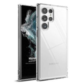 Microsonic Samsung Galaxy S22 Ultra Heavy Drop Seffaf Kılıf
