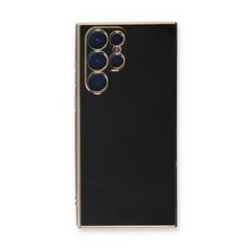 Microsonic Samsung Galaxy S22 Ultra Olive Plated Siyah Kılıf