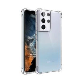 Microsonic Samsung Galaxy S22 Ultra Shock Absorbing Seffaf Cep Telefonu Kılıfı