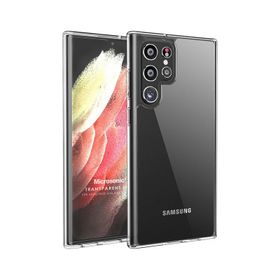 Microsonic Samsung Galaxy S22 Ultra Transparent Soft Şeffaf Kılıf