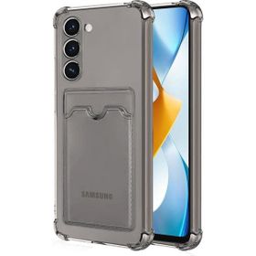 Microsonic Samsung Galaxy S23 Card Slot Shock Siyah Cep Telefonu Kılıfı