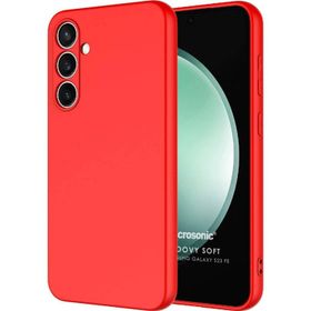 Microsonic Samsung Galaxy S23 FE Groovy Soft Kırmızı Kılıf