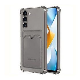 Microsonic Samsung Galaxy S23 Plus Card Slot Shock Siyah Cep Telefonu Kılıfı
