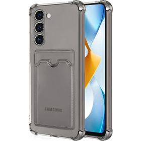 Microsonic Samsung Galaxy S23 Plus Card Slot Shock Siyah Cep Telefonu Kılıfı
