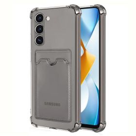 Microsonic Samsung Galaxy S23 Plus Card Slot Shock Siyah Cep Telefonu Kılıfı