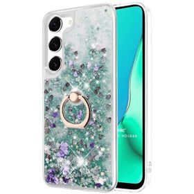 Microsonic Samsung Galaxy S23 Plus Glitter Liquid Holder Cep Telefonu Kılıfı