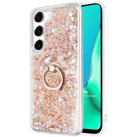Microsonic Samsung Galaxy S23 Plus Glitter Liquid Holder Cep Telefonu Kılıfı